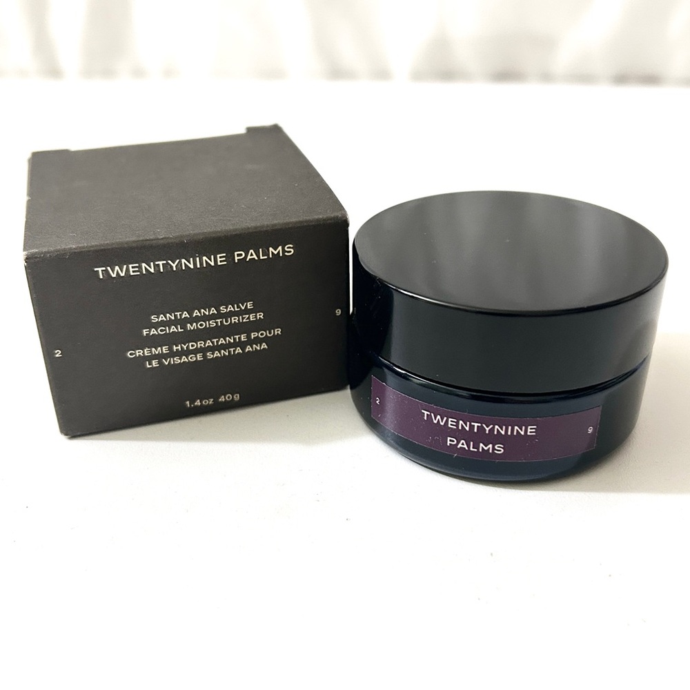 Twentynine Palms Santa Ana Salve Hyaluronic Acid Facial Moisturizer NWT $87